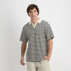 O'NEILL - POLERA TEJIDA MANGA CORTA OG PREZLEY BEIGE CLARO