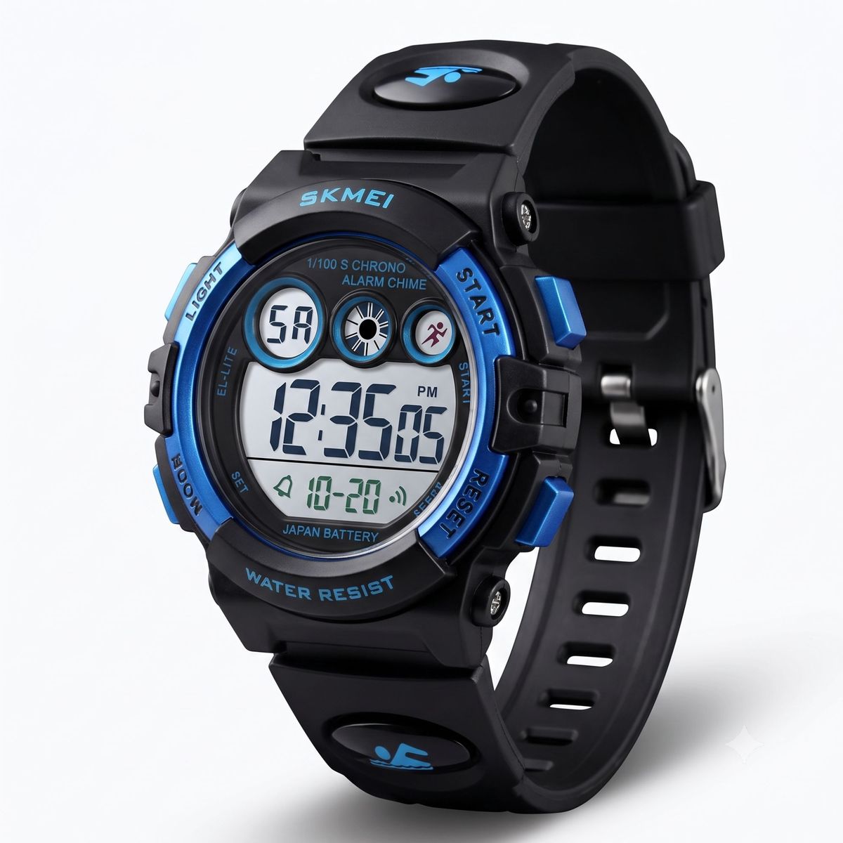 SKMEI - Reloj Niños Sumergible SKMEI Luz Alarma Cronometro