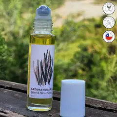 AMARU SKINCARE - Aromaterapia Roll On NeuroCalm Lavanda Manzanilla y Geranio 10 ml | Amaru