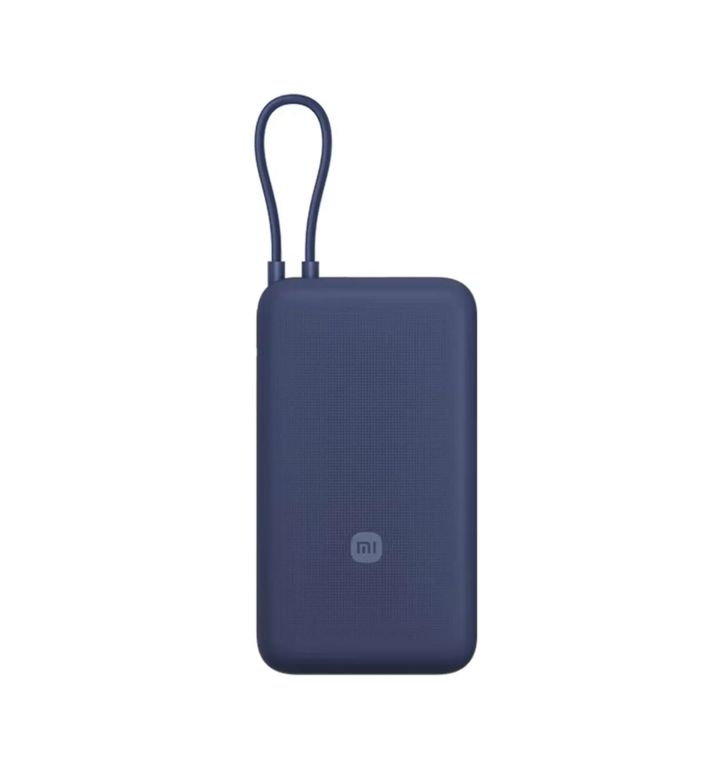 Cargador Portátil Power Bank 33w 20000Mah Carga Rápida AZUL