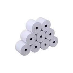 SKYTECH - 50 Rollos Térmicos 80mm X 40mm Diametro X 13mm Buje