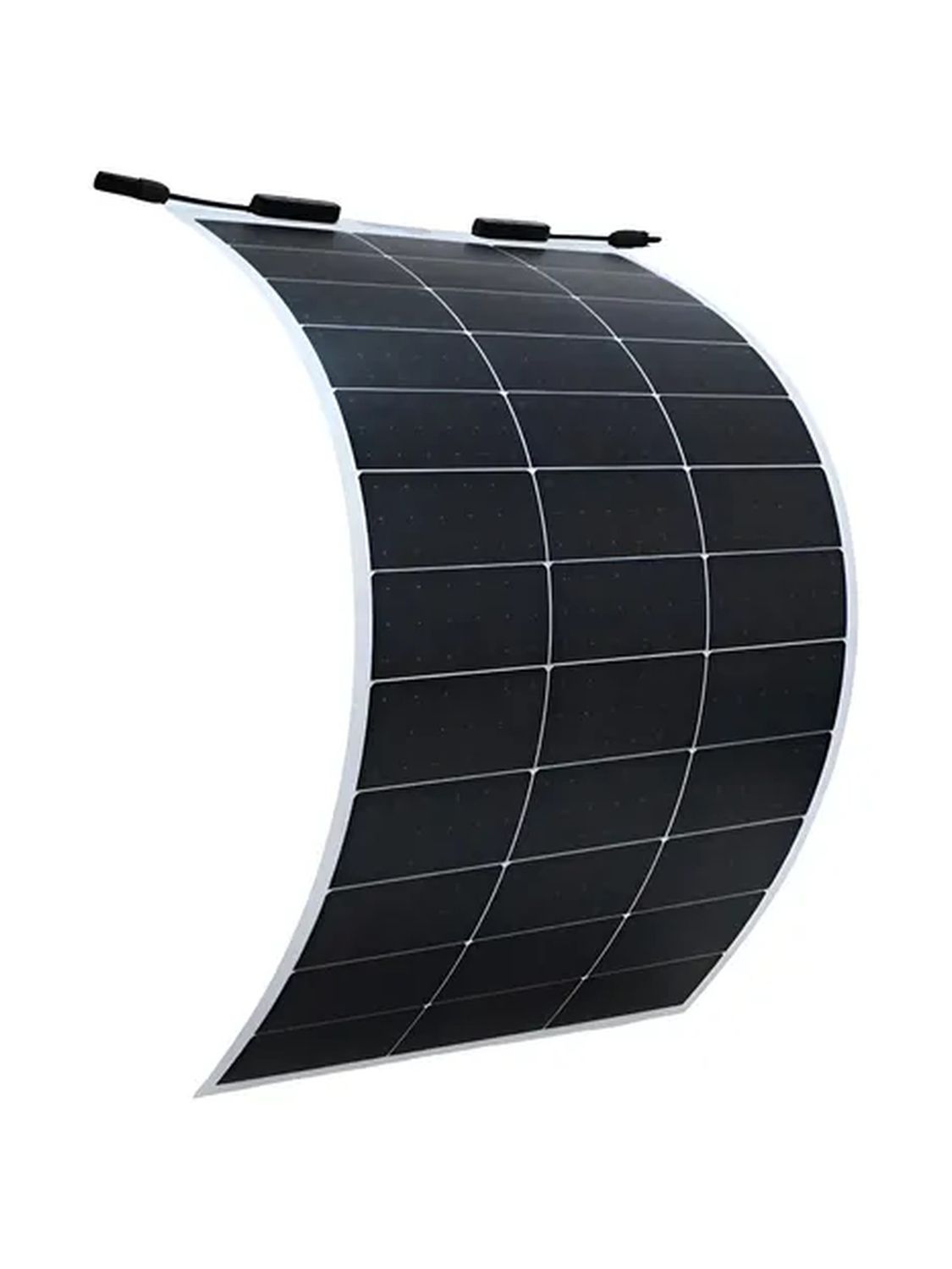 Panel Solar Flexible 100w Monocristalino Negro 500v 21.24v