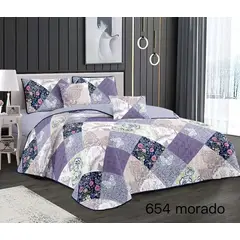 GENERICO - Cubrecama - Cobertor Quilts de Verano 2 plazas