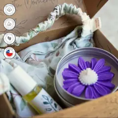 AMARU SKINCARE - Set Regalo Ritual Pausa Antifaz Vela y Aromaterapia | Amaru