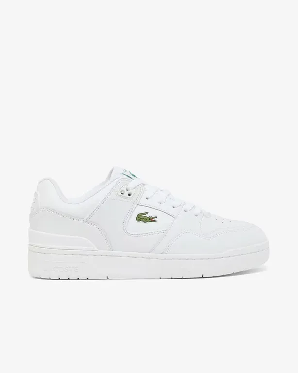 Zapatillas Hombre Courtcage Set De Piel Blanco