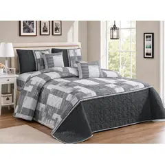 GENERICO - Cobertor Cubrecama Quilt de Verano 2,5 plazas King