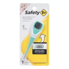 SAFETY 1ST - Termómetro 2 en 1 de Lectura Rápida