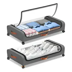 GENERICO - 2 Cajas Almacenamiento Caja Organizadora Grande Cajones 80cm cajas organizadoras para gua BELUG