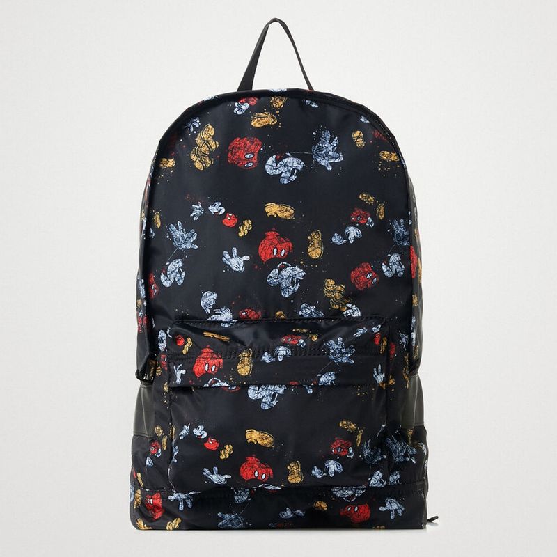 DESIGUAL - Mochila Plegable Mickey Mouse