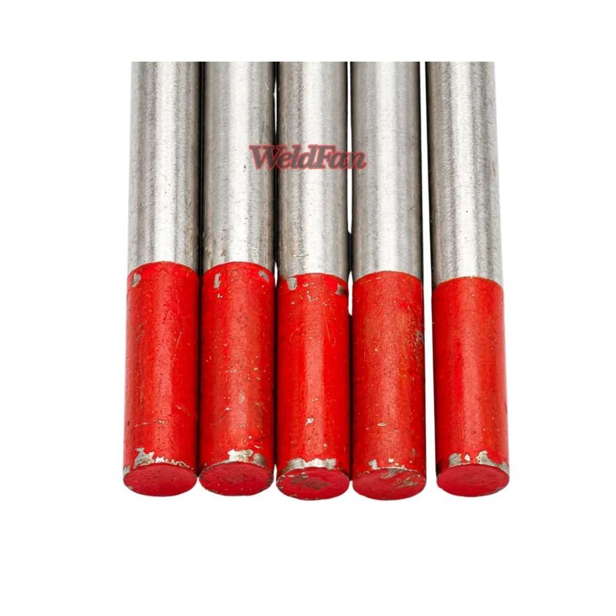 CHINA - Tungsteno Punta Roja 1/8 - 3.2mm x 175mm Tig/ Pack 5unidades