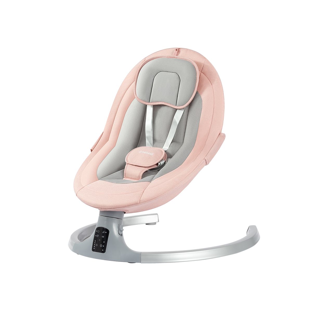 BEBESIT - Silla Nido Bouncer Babyswing Smart Rosado