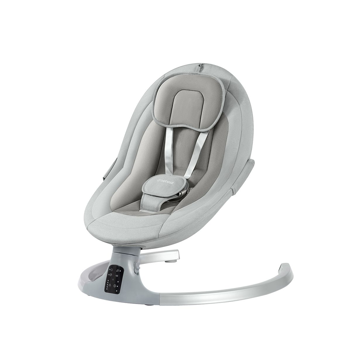 BEBESIT - Silla Nido Bouncer Babyswing Smart Gris