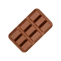 GENERICO - 2 Moldes Silicona Chocolate Molde De Silicona