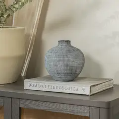 AMOBLE - Vasija Puntos Negro