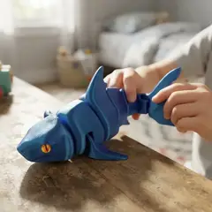 DIE SPIEGELBURG - Figura tiburón con cuerpo flexible ofrece diversión de juego llena de acción