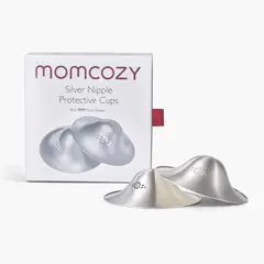 MOMCOZY - Copas de Lactancia Plata 65mm