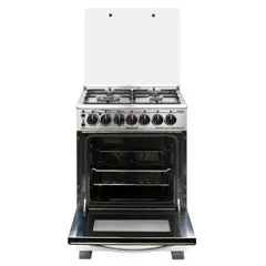 SINDELEN - Cocina Gas 4 Quemadores CH-640NI Híbrida 60cm