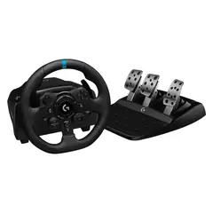 LOGITECH - Volante G923 TRUEFORCE con Pedalera y Giro de 900° para PS5, PS4 y PC