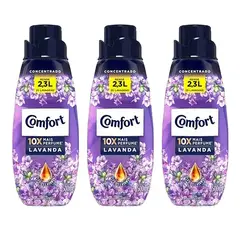 GENERICO - Suavizante Comfort Lavanda 500 ml - 3 Unidades