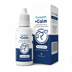 FLOWPET - Calmante Natural Para Perros en Gotas Antiestrés con L-Teanina y Valeriana Calm 60 ml