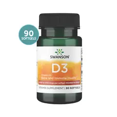 SWANSON - Vitamin D3 4.000 IU 100mcg 90 Softgels - Vitamina D3