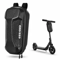 GENERICO - Bolso Rígido Frontal Almacenamiento Para Scooter Y Bicicleta 3L Negro