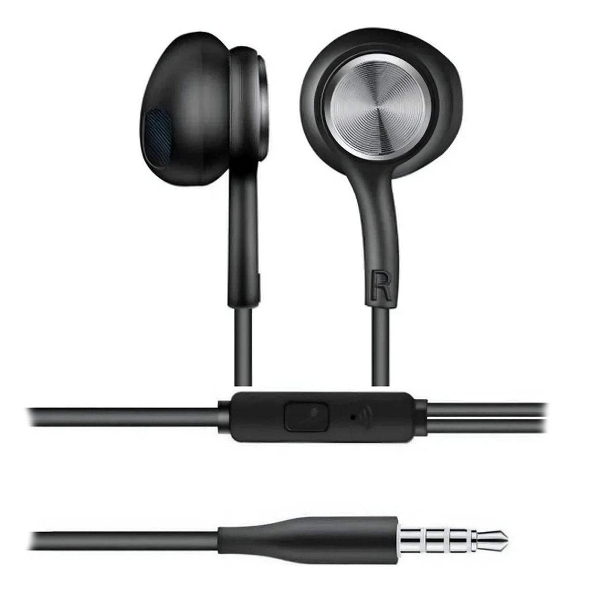 AIWA - Audífono con micrófono incorporado Aiwa i10 - Conexión 3.5mm