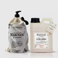 MARCHAND D AROMES - Refill Jabón Líquido Botellón + bolsa castaña & almendra