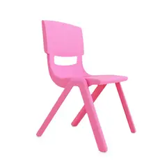 KIDSCOOL - Silla Infantil Apilable Ergonómica De Plástico Reforzado 34x38x52 cm