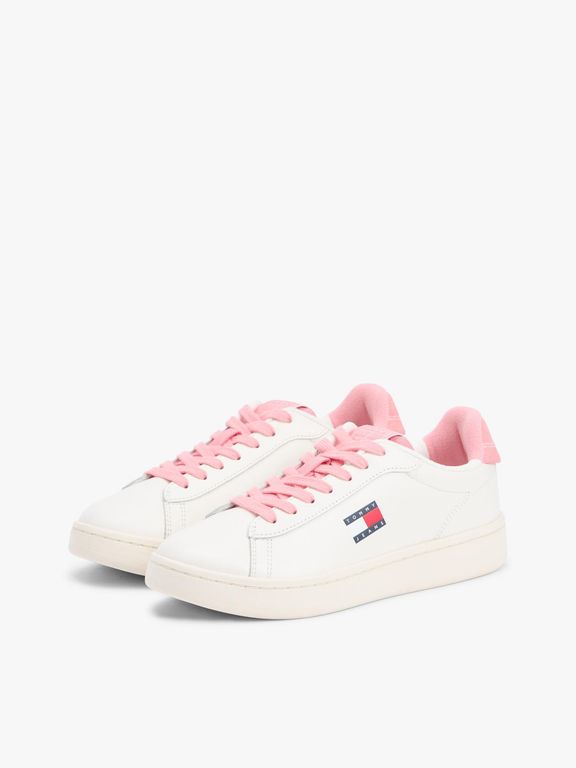 Zapatillas Archive De Cuero Blanco Tommy Jeans