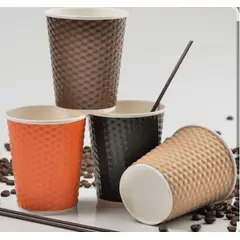 GENERICO - VASOS CAFÉ PLA 8 OZ CON TAPA PLA 350 UNID