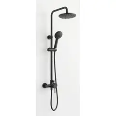 TAUMM - Columna Ducha Circular con monomando Notte Black