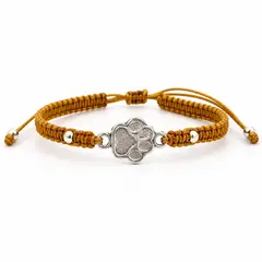 LK LUKSO - Pulsera Hilo Huellita Plata 925