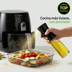 MOVI - Pulverizador de Aceite 300 ml Spray Cocina Saludable Libre de BPA