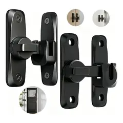 GENERICO - 2Pcs Cerraduras Para Puertas De Granero De 90 Y 180 Grados