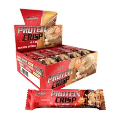 INTEGRALMEDICA - CAJA BARRAS DE PROTEÍNA CRISP INTEGRALMÉDICA - 12 UN - PEANUT BUTTER