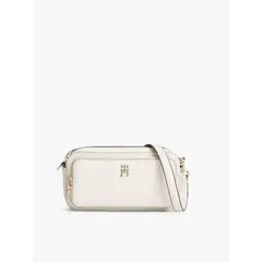 TOMMY HILFIGER - Cartera Bandolera Monogram Beige