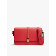 TOMMY HILFIGER - Bandolera Con Solapa Monogram Rojo