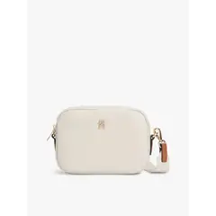 TOMMY HILFIGER - Cartera Bandolera Popette Beige
