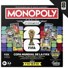 MONOPOLY - Juego de Mesa Panini Prizm FIFA