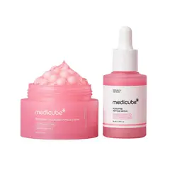 MEDICUBE - Rutina Glow y Elasticidad PDRN Pink Serum + Cream