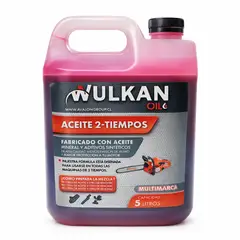 WULKAN OGNIA - Aceite Para Mezcla 2 Tiempos Wulkan 5 Litros