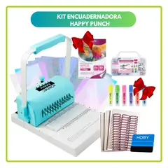 HAPPYPUNCH - KIT Encuadernadora Happy Punch + insumos 15