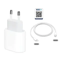 GENERICO - Cargador Completo USB-C 35W Con Cable C a C para iphone 15 16 17