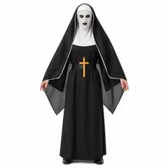 DOPA - Disfraz De Monja Valak Para Adulto - Halloween Y Terror