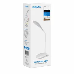 DOMA - Lámpara Led Recargable Táctil Flexible Usb Con Batería