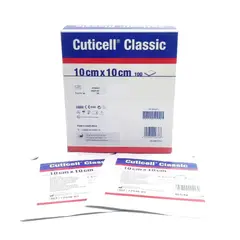 BSN MEDICAL - Gasa Parafinada Cuticell Classic 10 x 10 cm – Caja 100 Unidades