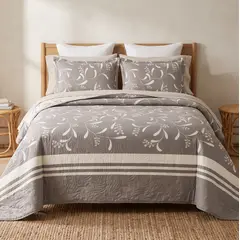 GENERICO - Cubrecama Quilt Verano 2 Plazas - Andalucia 8303