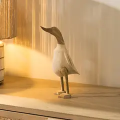 AMOBLE - Escultura Pato Xs