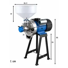 GENERICO - Molino Eléctrico De Piedra Para Moler Choclo Y Granos